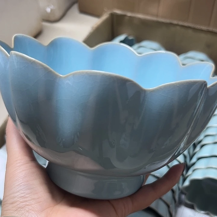 杯原产地汝瓷瑕品专场