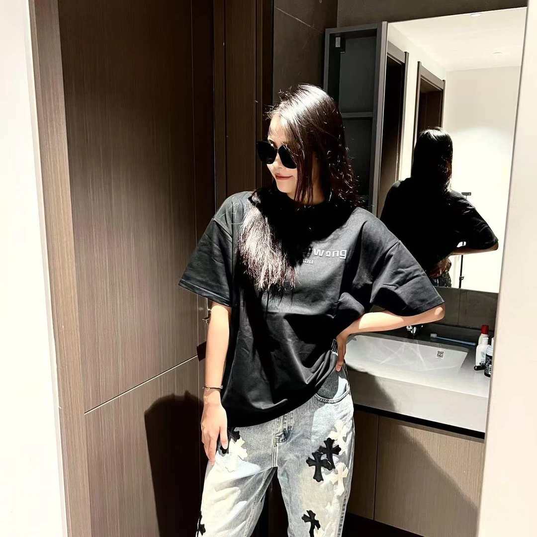 BANSUISDGA（李老板） 2025年新款宽松【WONA】男女同款短袖T恤