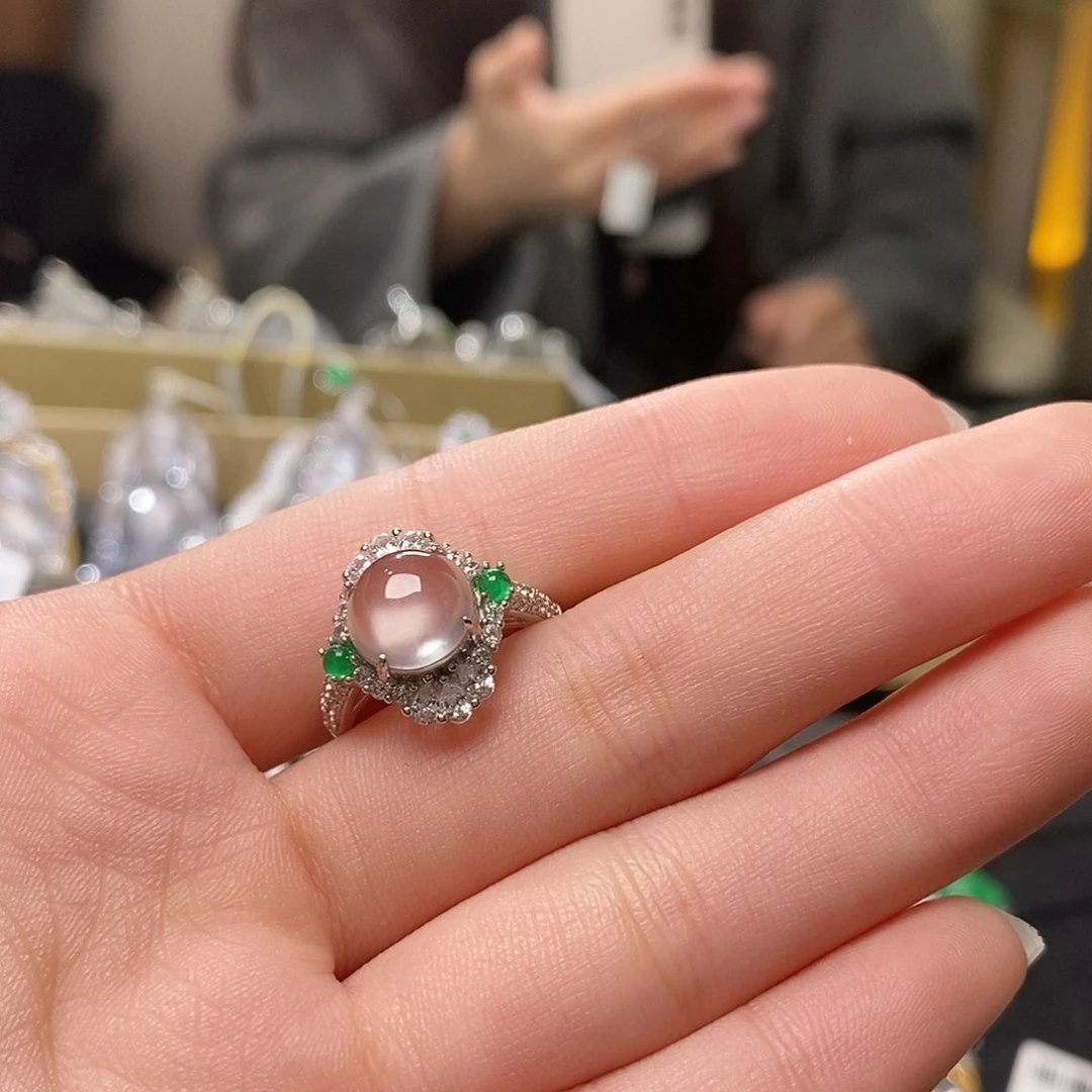 石英质玉颈饰银S925镶嵌丹琳@@A000066