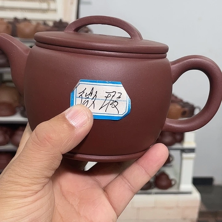 紫砂茶壶台西底槽清500cc大汉瓦