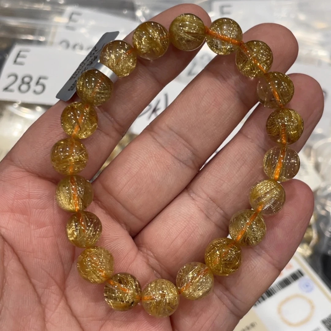 水晶手链未镶嵌aaa0355钛晶