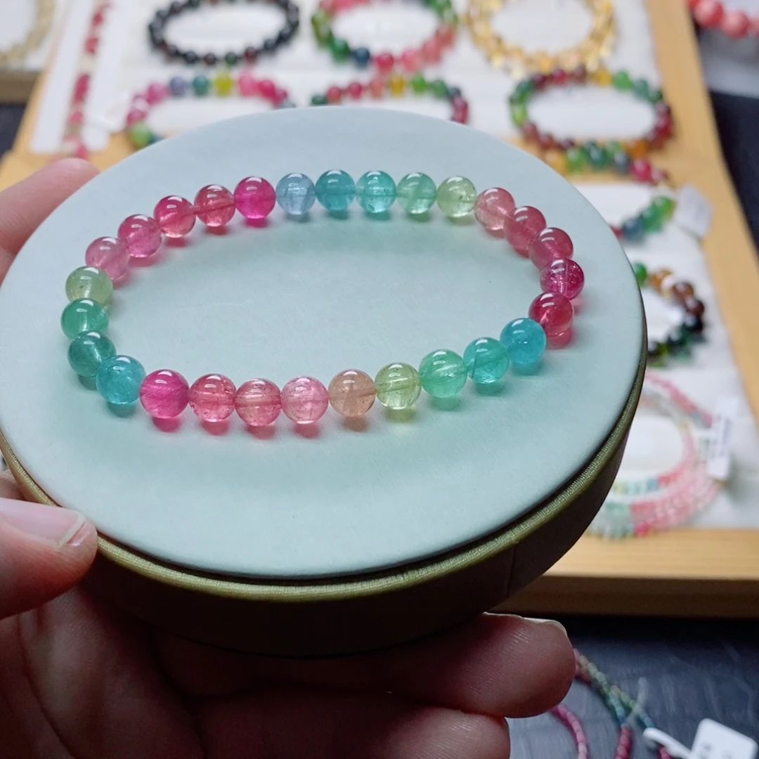 未镶嵌碧玺手链碧玺