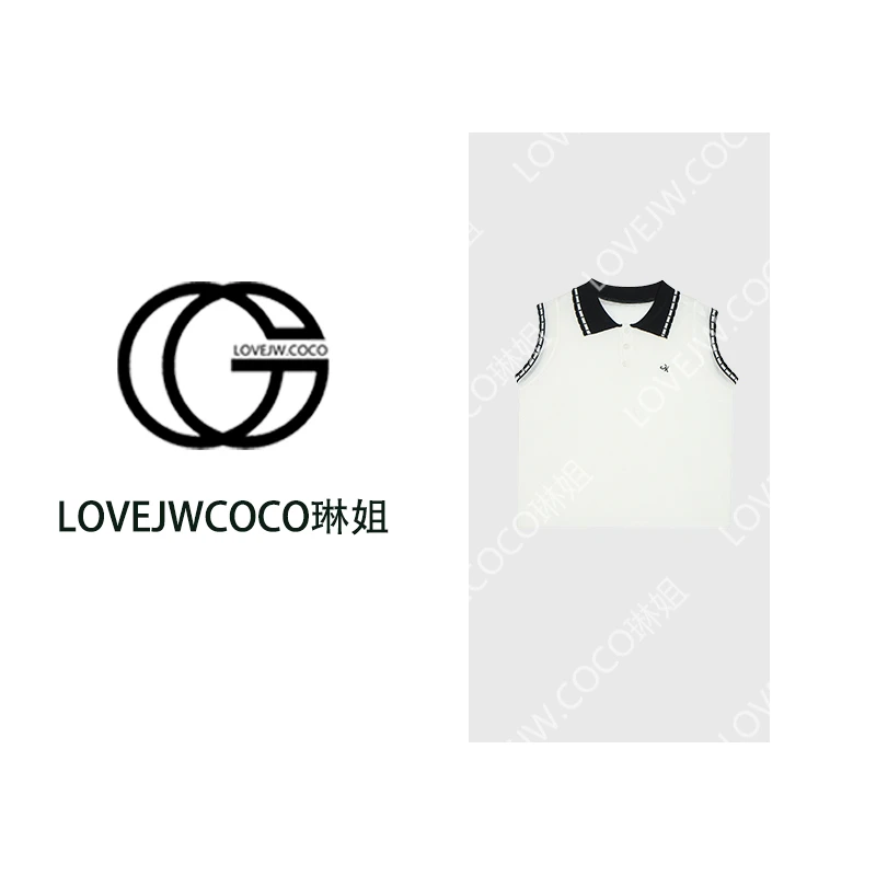 【LOVEJWCOCO】5955时尚气质简约翻领针织上衣8480