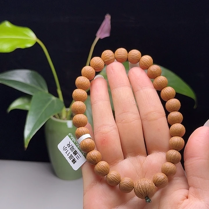 没***天猴头核桃吊坠凤羽