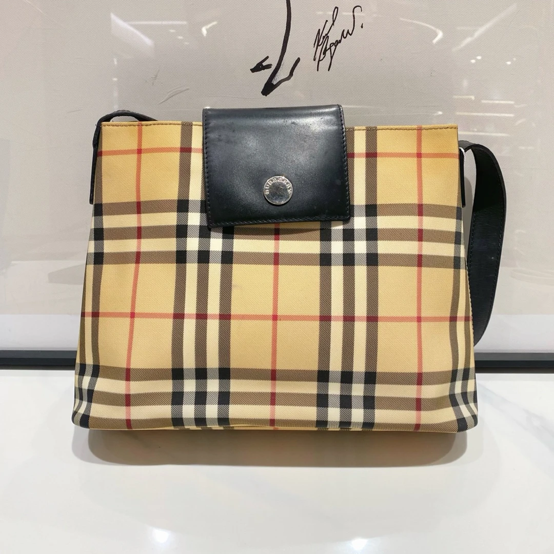 95新 BURBERRY/博柏利 95新托特（14288）
