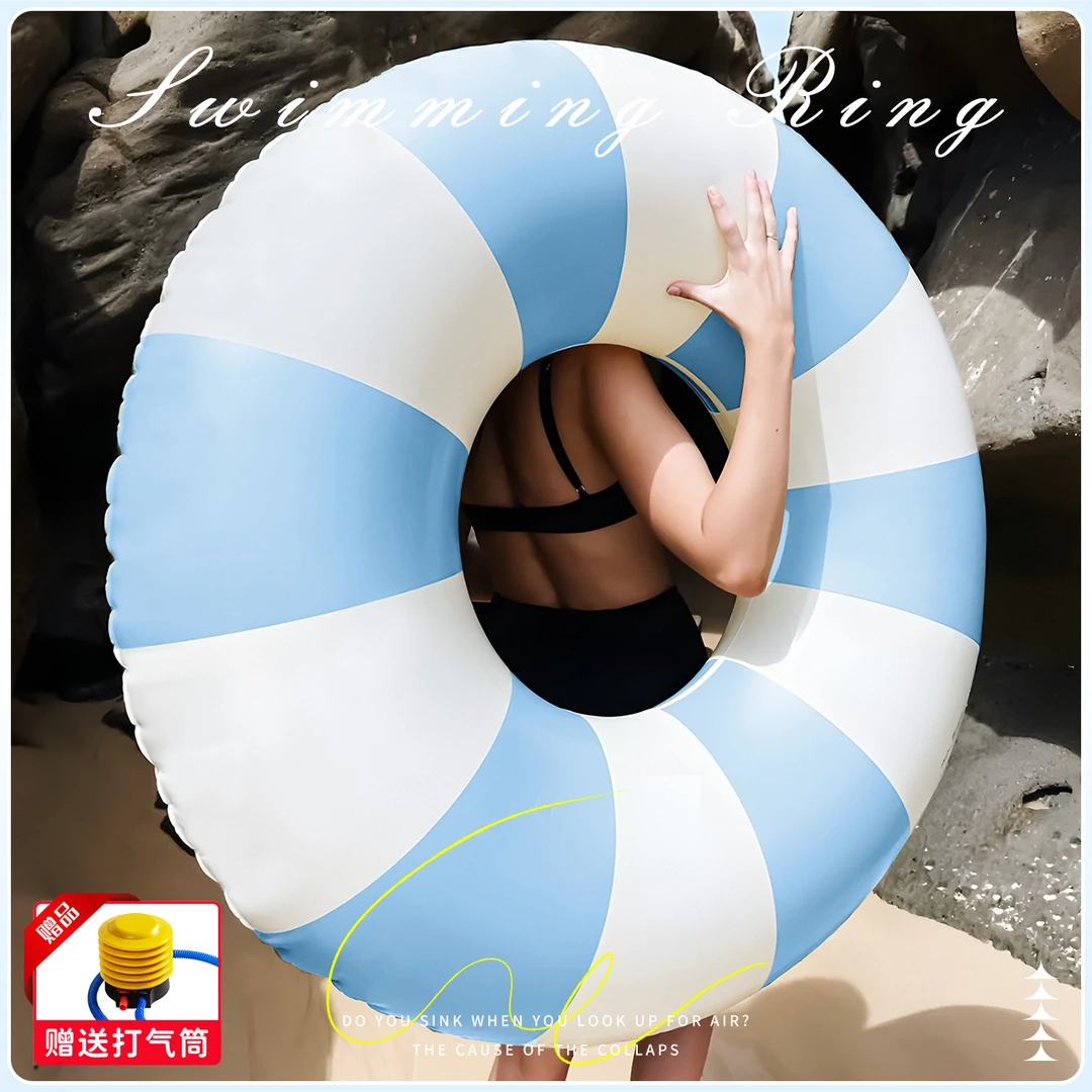 儿童游泳圈3岁以上救生圈防侧翻婴儿幼儿腋下小月龄6个月复古圈