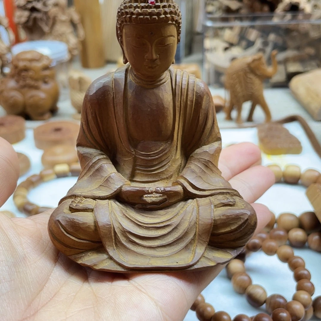 檀香木手串/手链怀*老山檀香大日如来