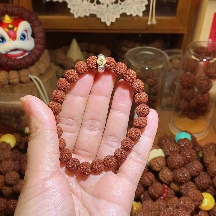 金刚菩提吊坠105玉华单圈金标