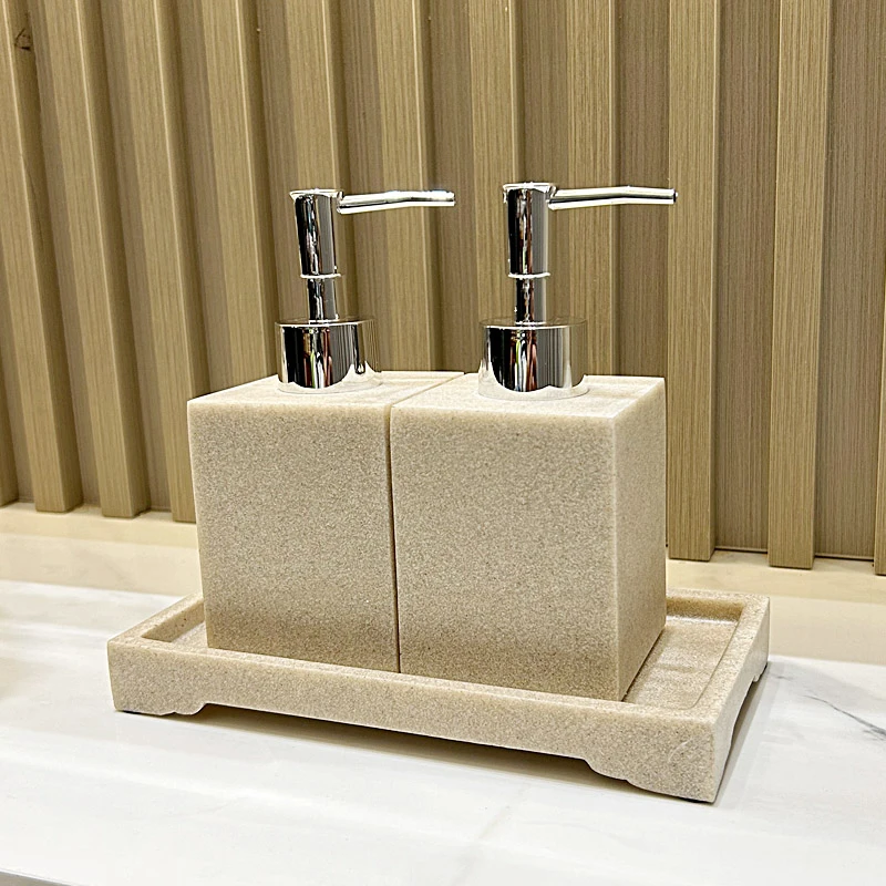 洗手液瓶子高颜值轻奢乳液瓶按压瓶酒店卫生间洗发水沐浴露分装瓶