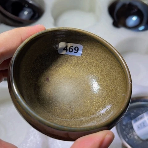 茶盏原矿原釉柴烧建盏