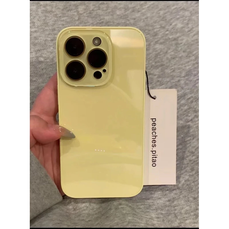 清新曼波绿全包镜头适用iPhone16promax手机壳15个性14玻璃13/12