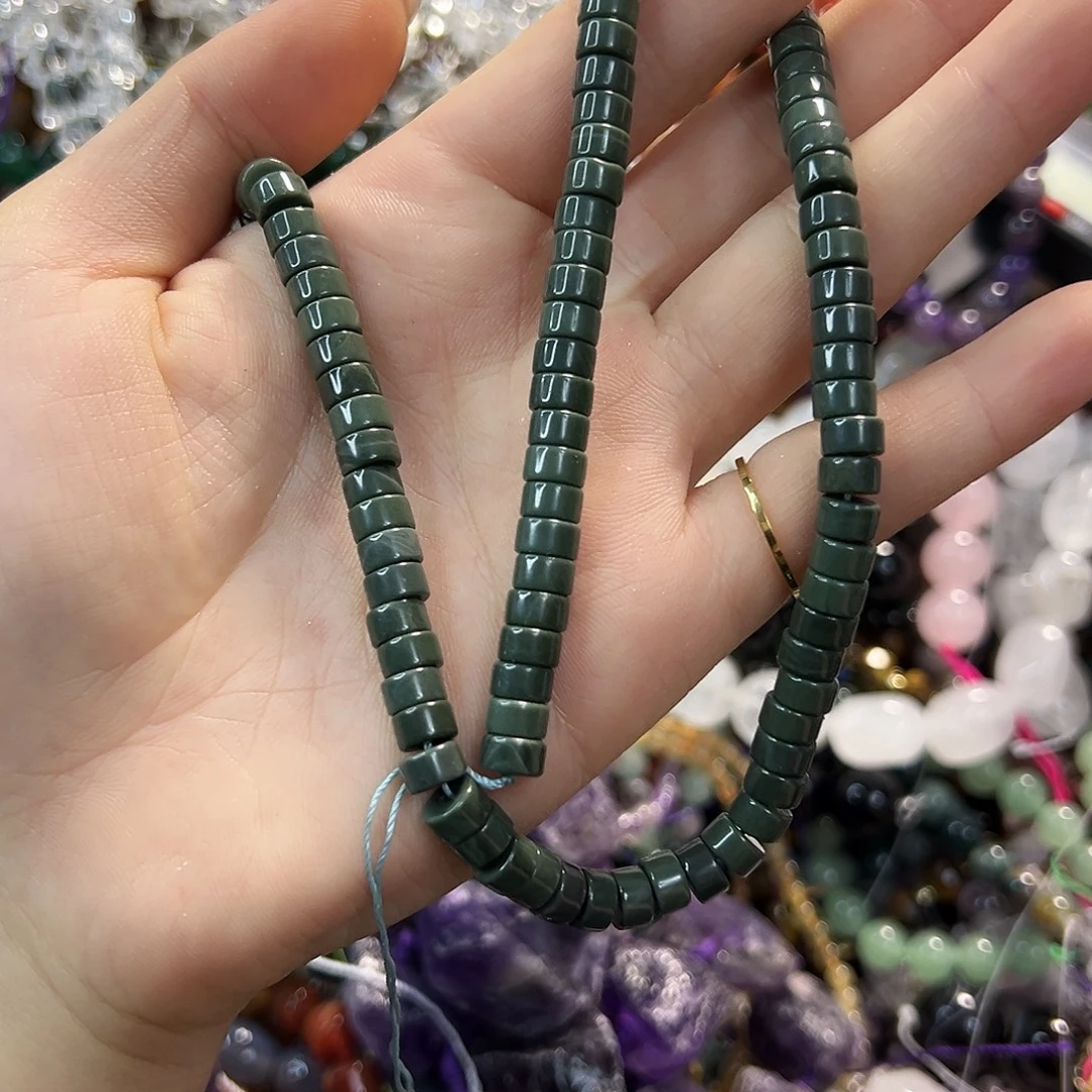 玛瑙/玉髓合金珠宝半成品牛油果直切 卡6。一条