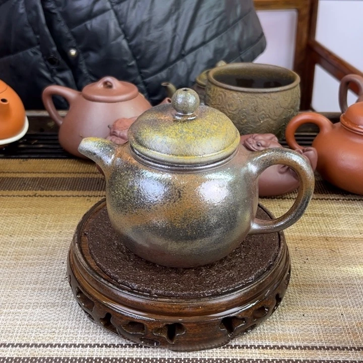 紫砂茶壶底槽清260cc