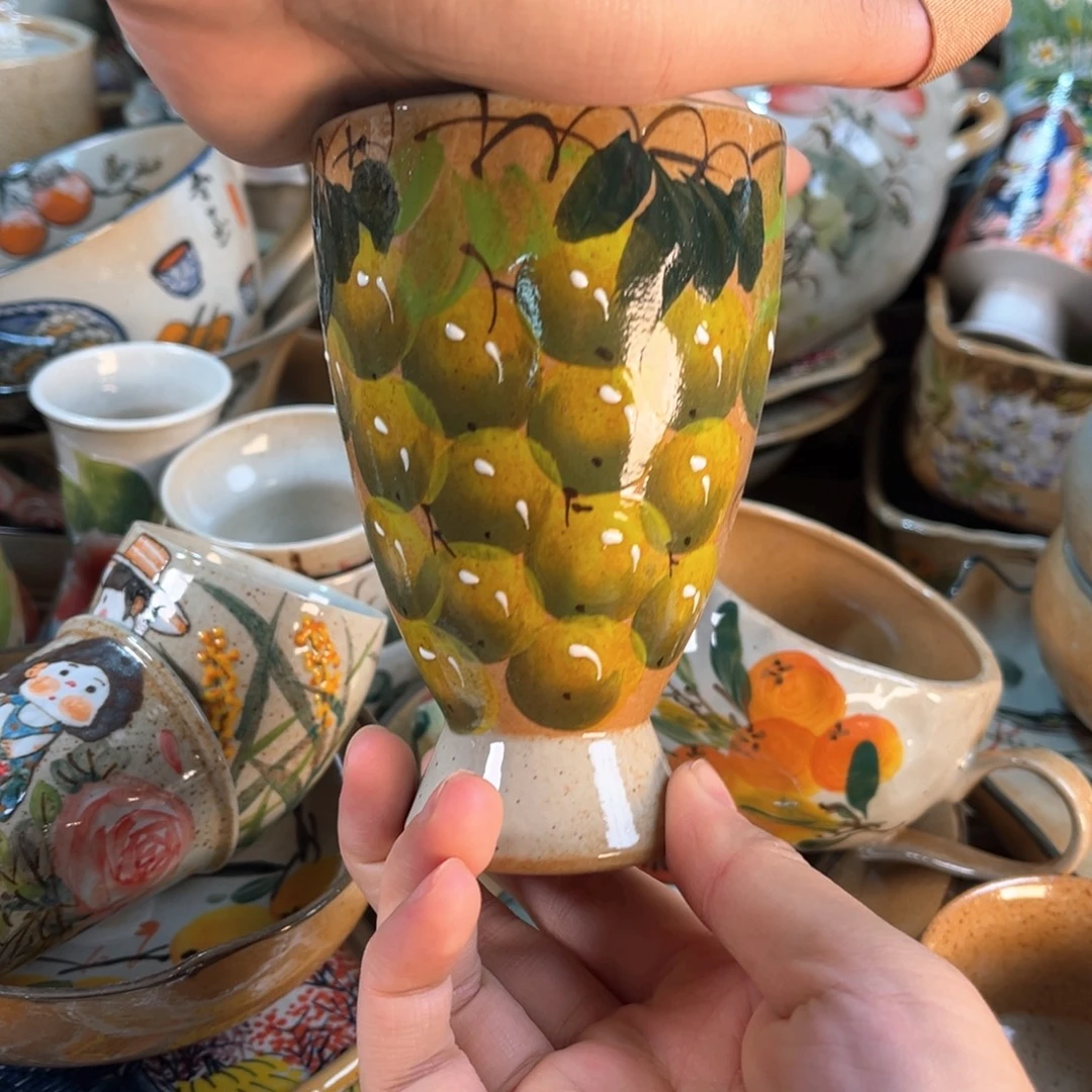 景德镇手工手绘杯