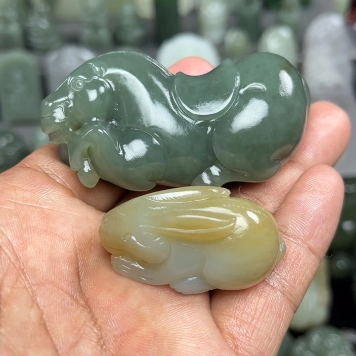 和田玉挂件未镶嵌糯****吃