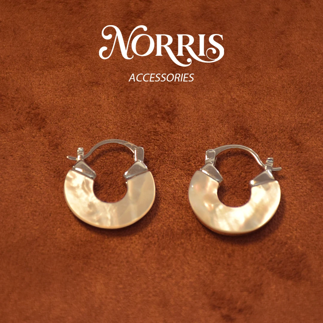 ANST 铜合金耳饰 Norris设计师款LEIDI耳钉S7024