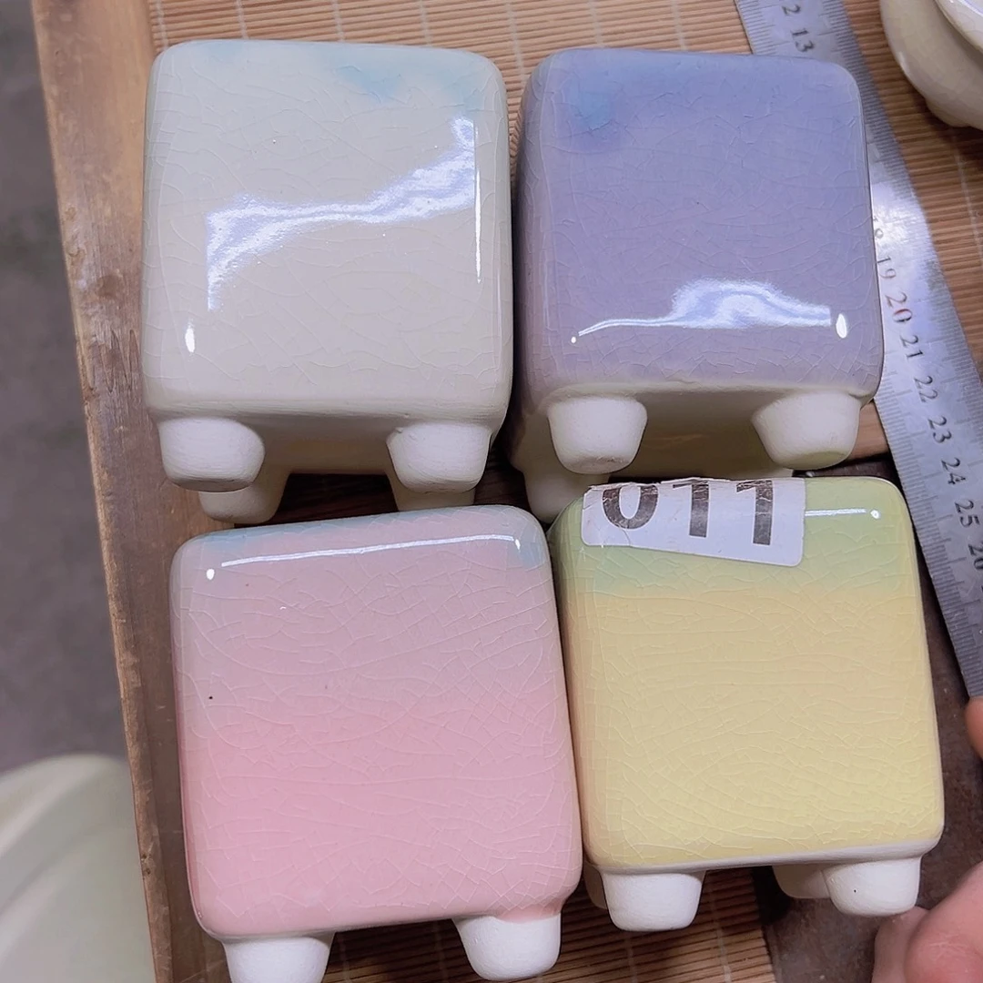 红陶陶瓷花盆当场满12包邮