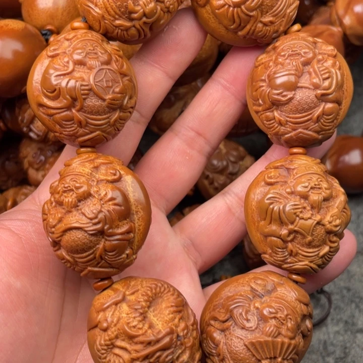 橄榄核手串妞*橄榄核手持