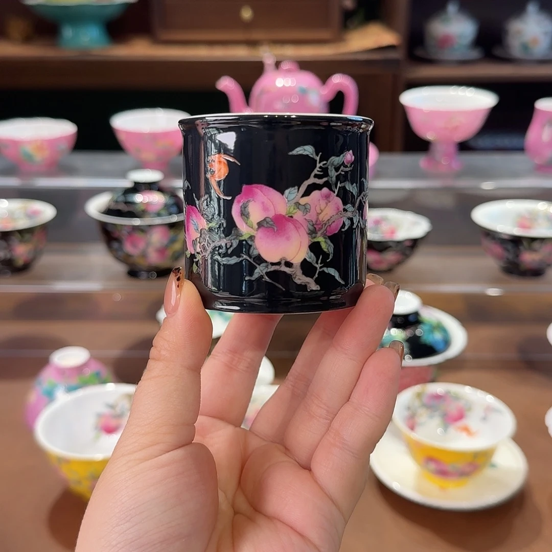 珐琅彩主人杯茶具都茶具