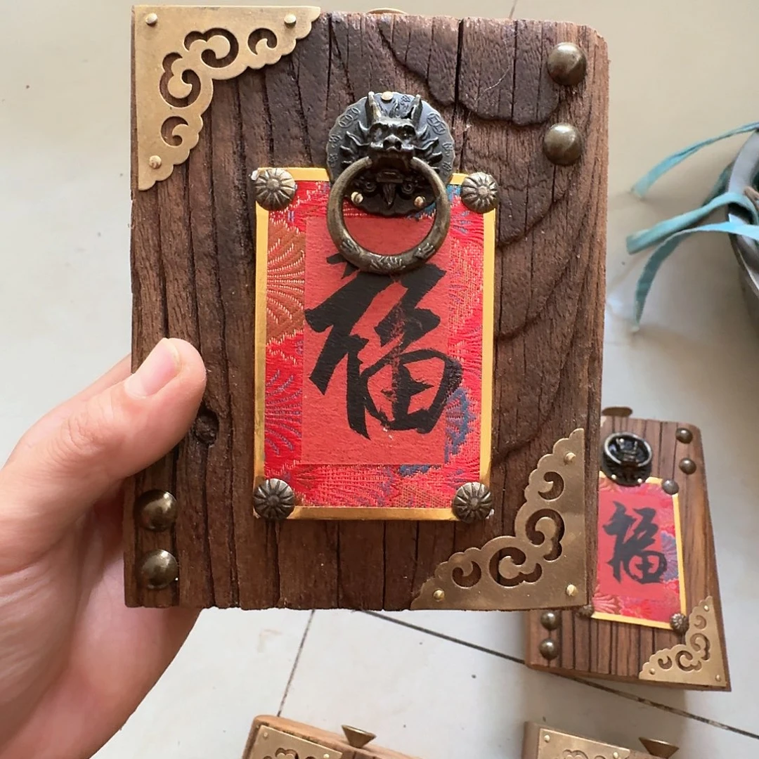 黑***山老榆木丙烯颜料画