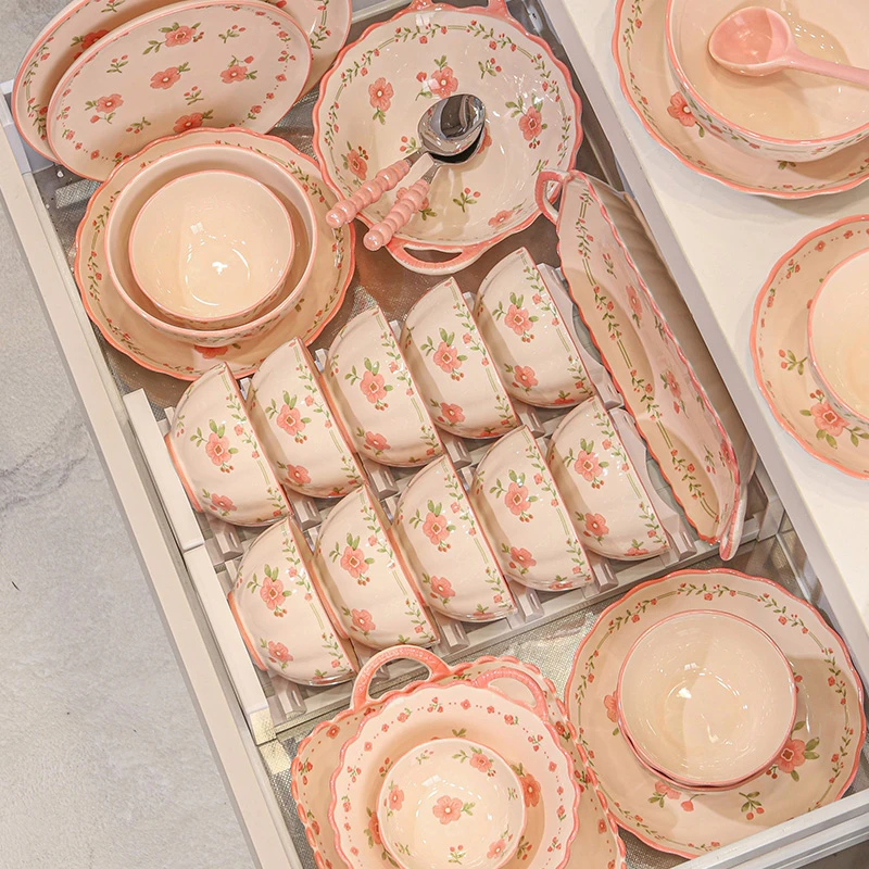 【达人推荐】2026新款家用碗碟乔迁新居碗盘餐具新婚送礼餐具套装