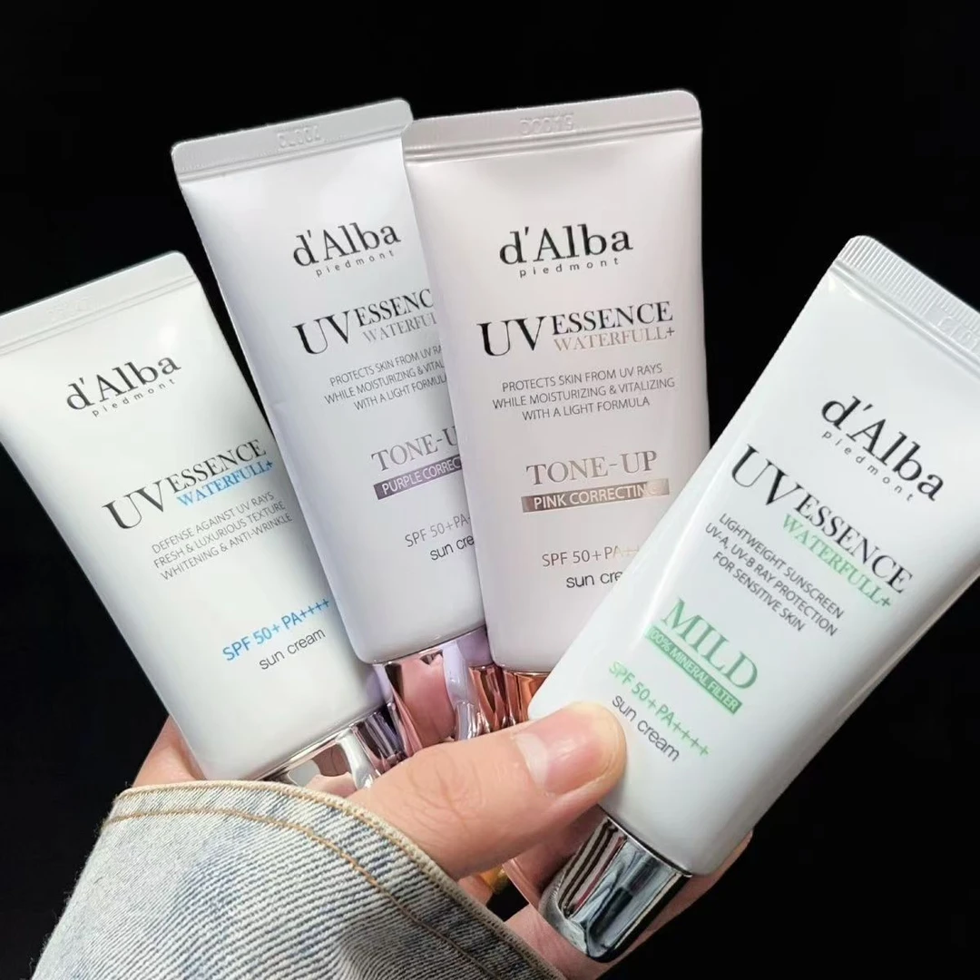 韩国dalba黛尔珀防晒霜保湿隔离滋润自然提亮紫外线防水遮瑕轻薄