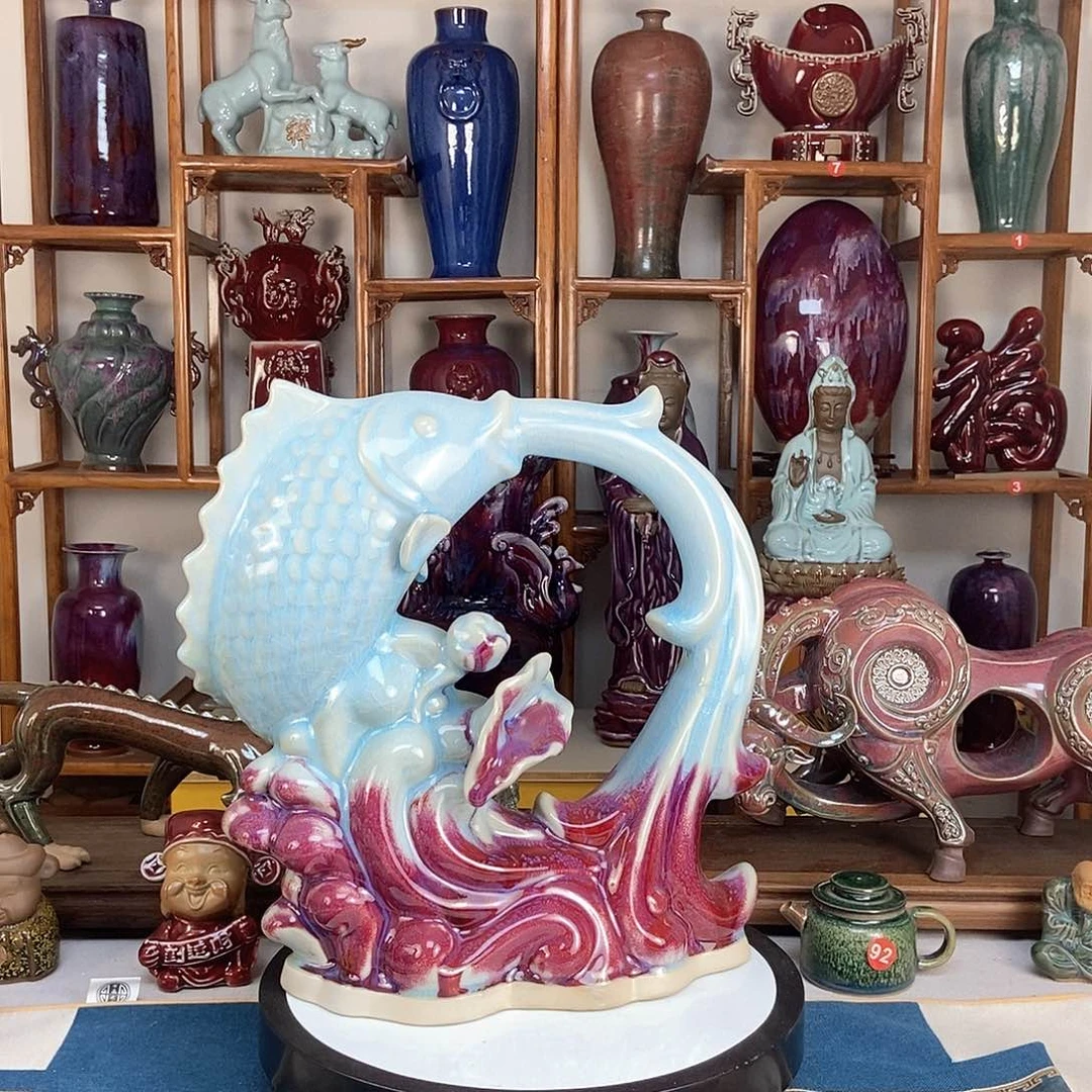 摆件五大名窑钧瓷021