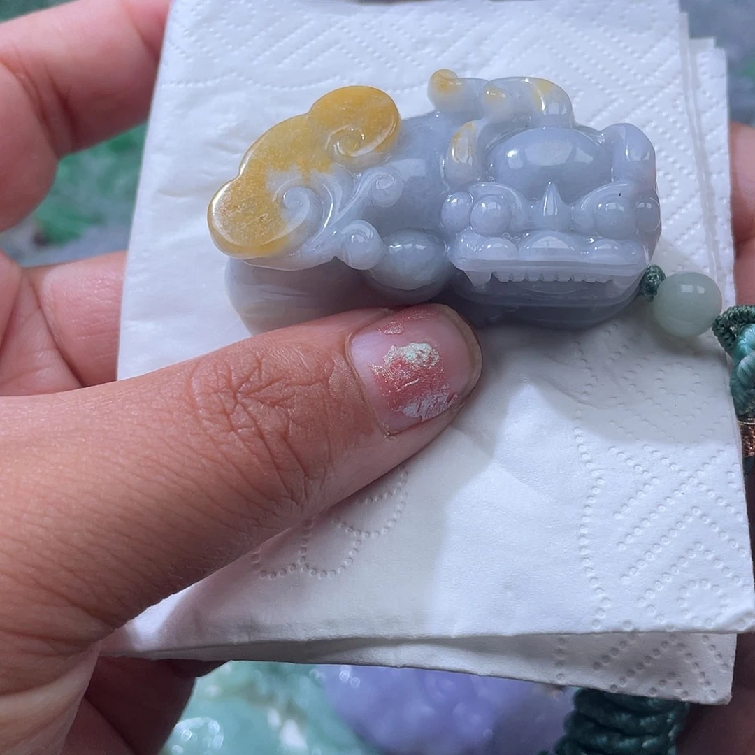 颈饰未镶嵌翡翠翡玉缘翡翠