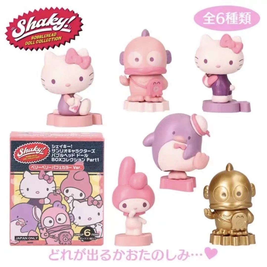 【豆】日本sanrio/三丽鸥 shaky系列摇头盲盒