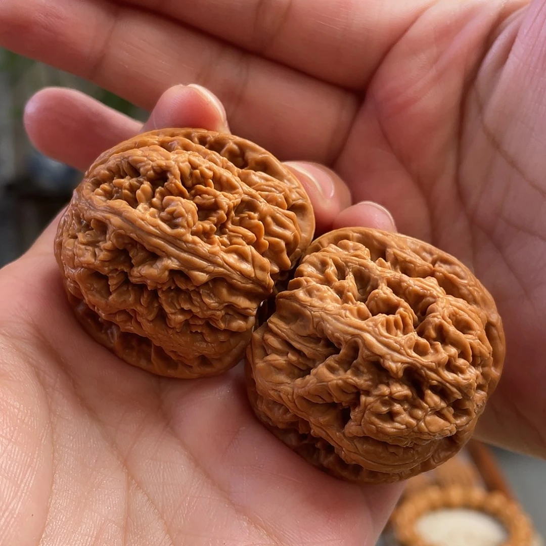 桃核把件42×41尺原桩平谷大粗筋CN01452已打底