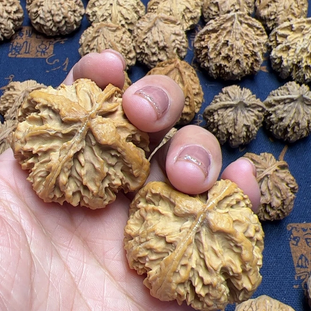 文玩核桃把件秦岭野生植物核桃