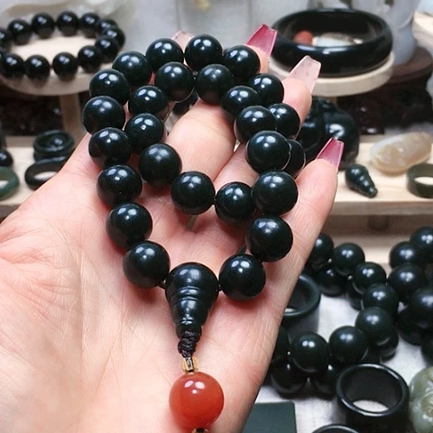 未镶嵌手串和田玉