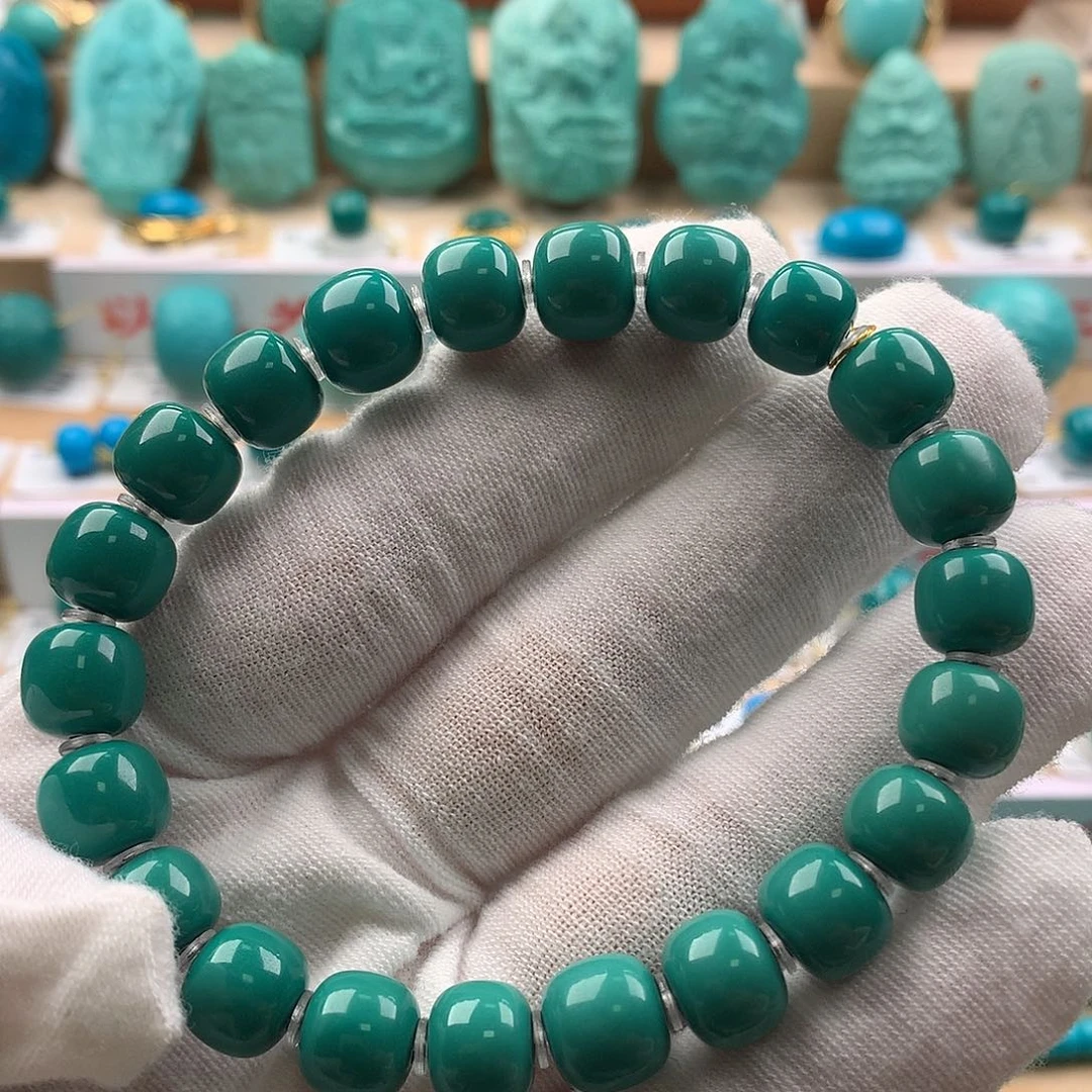 绿松石未镶嵌配饰9.5