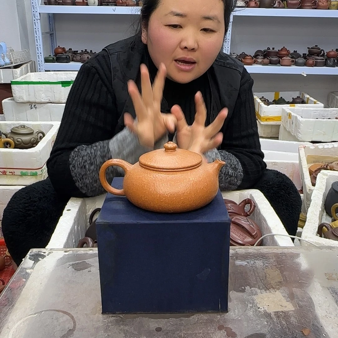 茶壶紫砂宜兴紫砂壶瑕疵处理