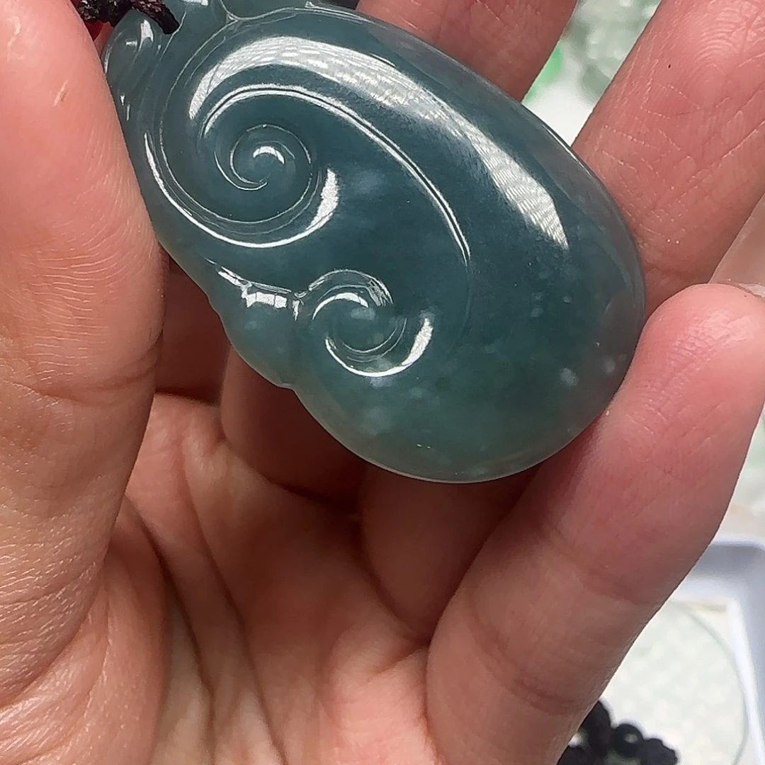 翡翠未镶嵌颈饰23