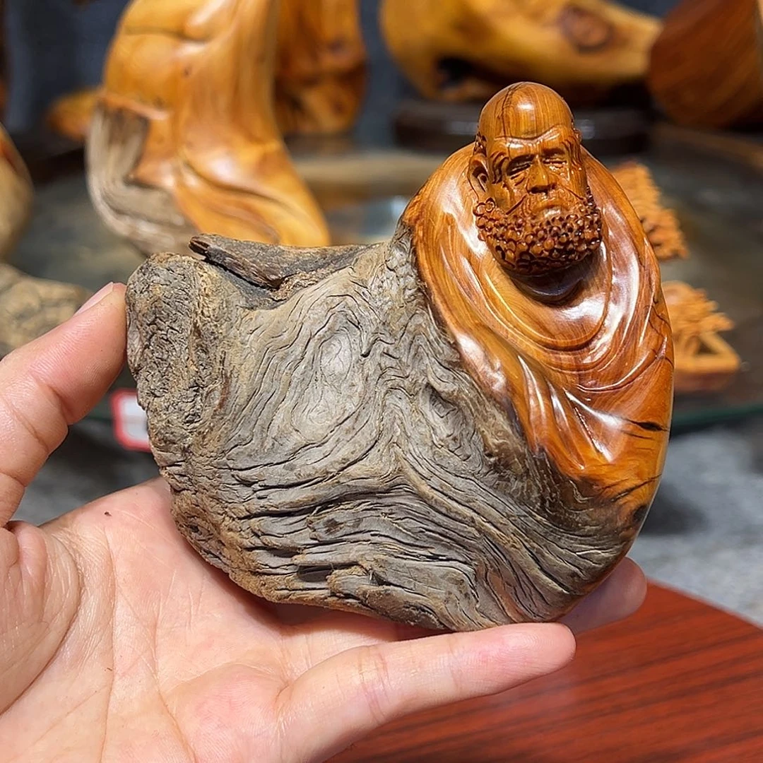 柏木（崖柏）崖柏木手把件摆件