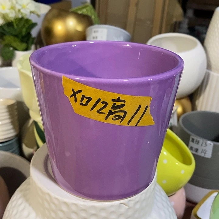 陶摆件陶盆有孔 瑕疵介意勿拍