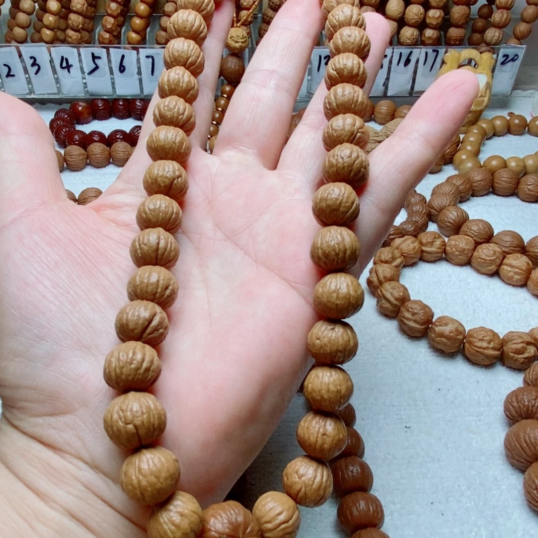 猴头核桃手串全品小馒头原皮手持36颗籽