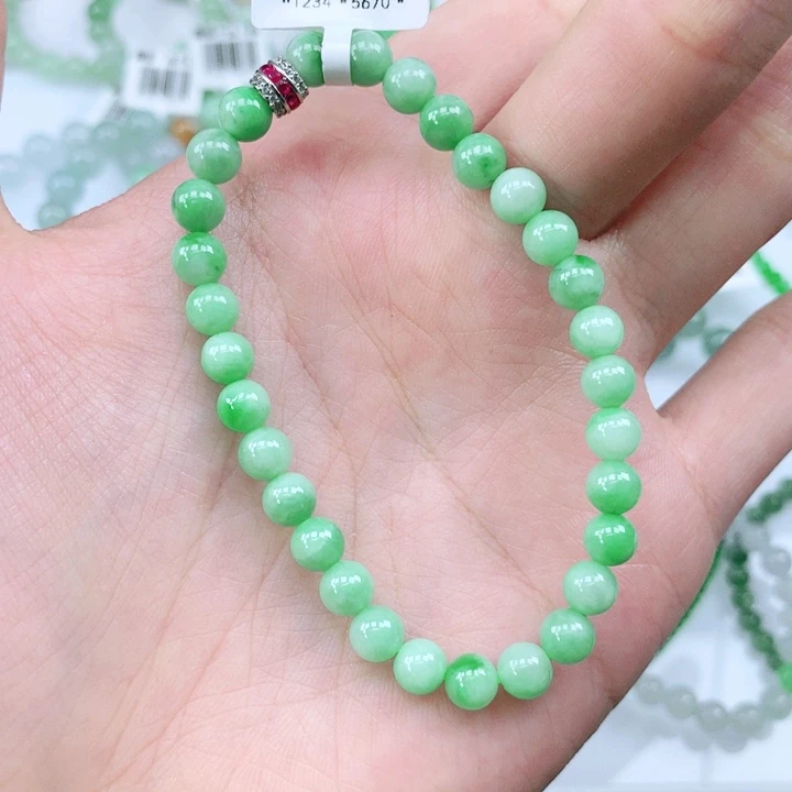 未镶嵌手链翡翠翡翠