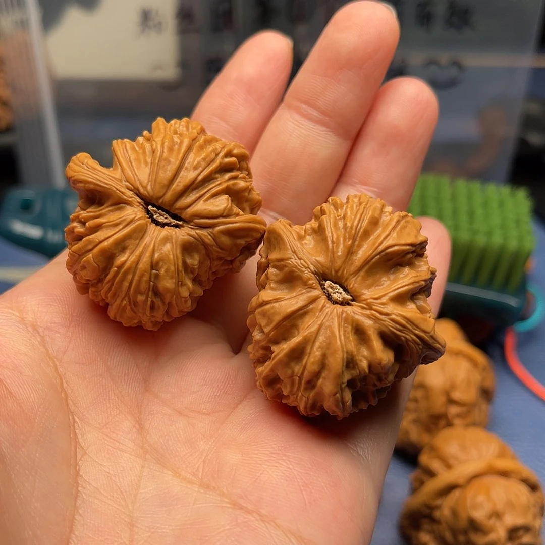 一***树文玩核桃吊坠异型