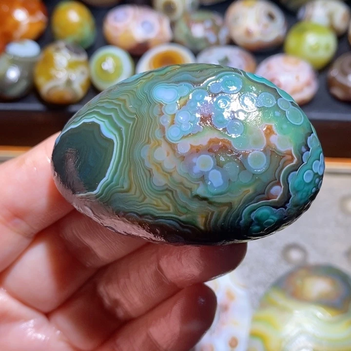 未镶嵌玛瑙/玉髓珠宝半成品173