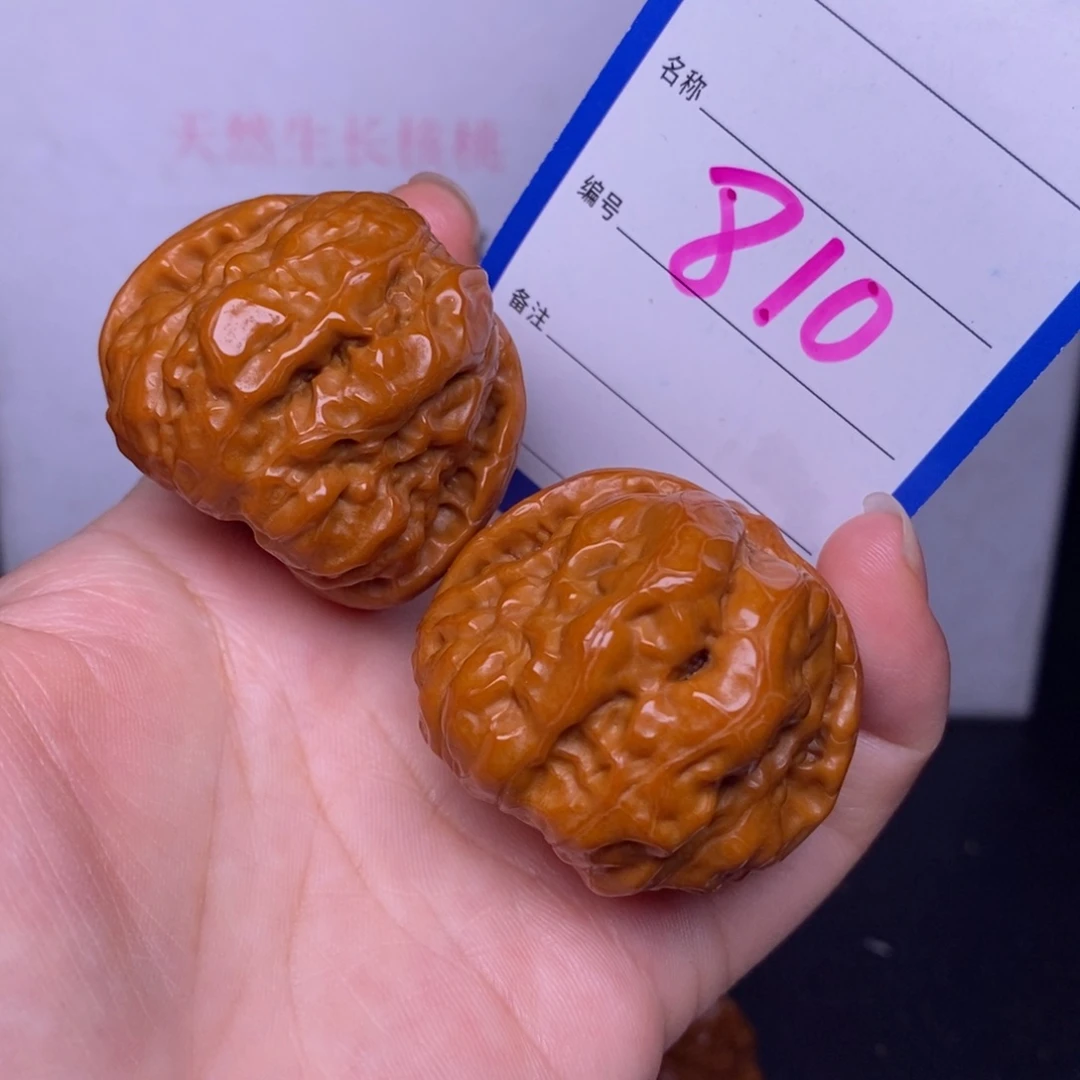 文玩核桃把件810/40.5蛤蟆头返油福利