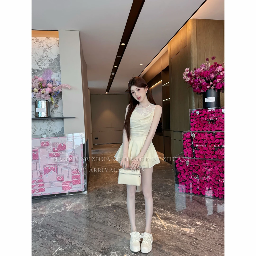 伊一严选●连衣裙上衣预C5LYQ1210A小个子温柔纯欲气质名媛设计感