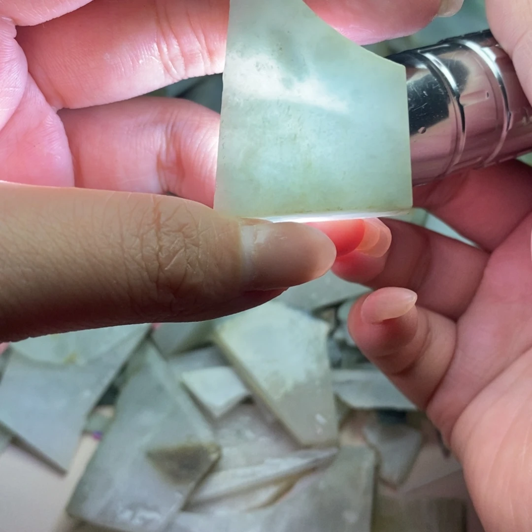 翡翠未镶嵌挂件翡翠