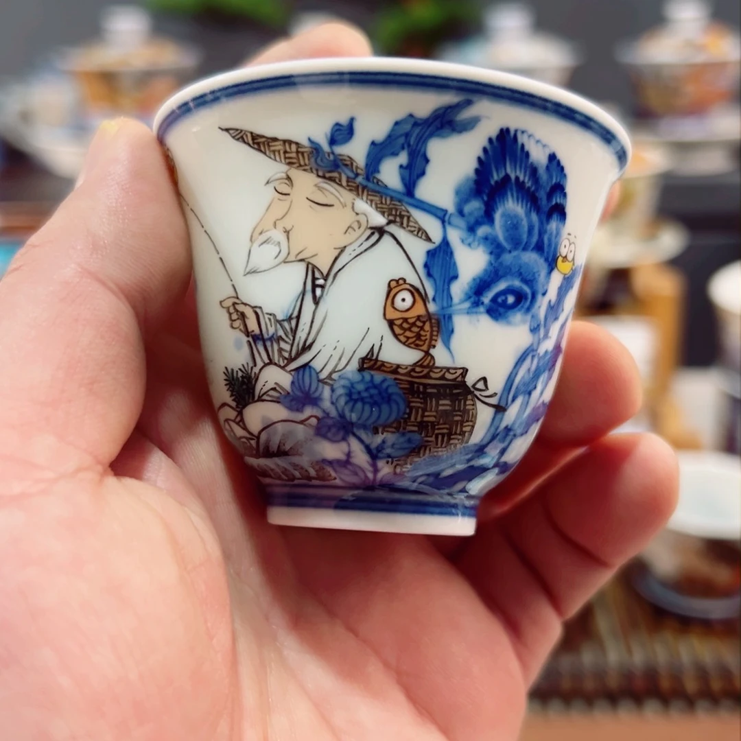 杯景德镇手工手绘