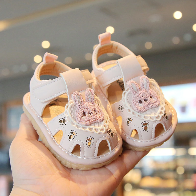 叫叫鞋0-6个月软底儿童防滑婴儿鞋子公主鞋小童童鞋薄款学步鞋