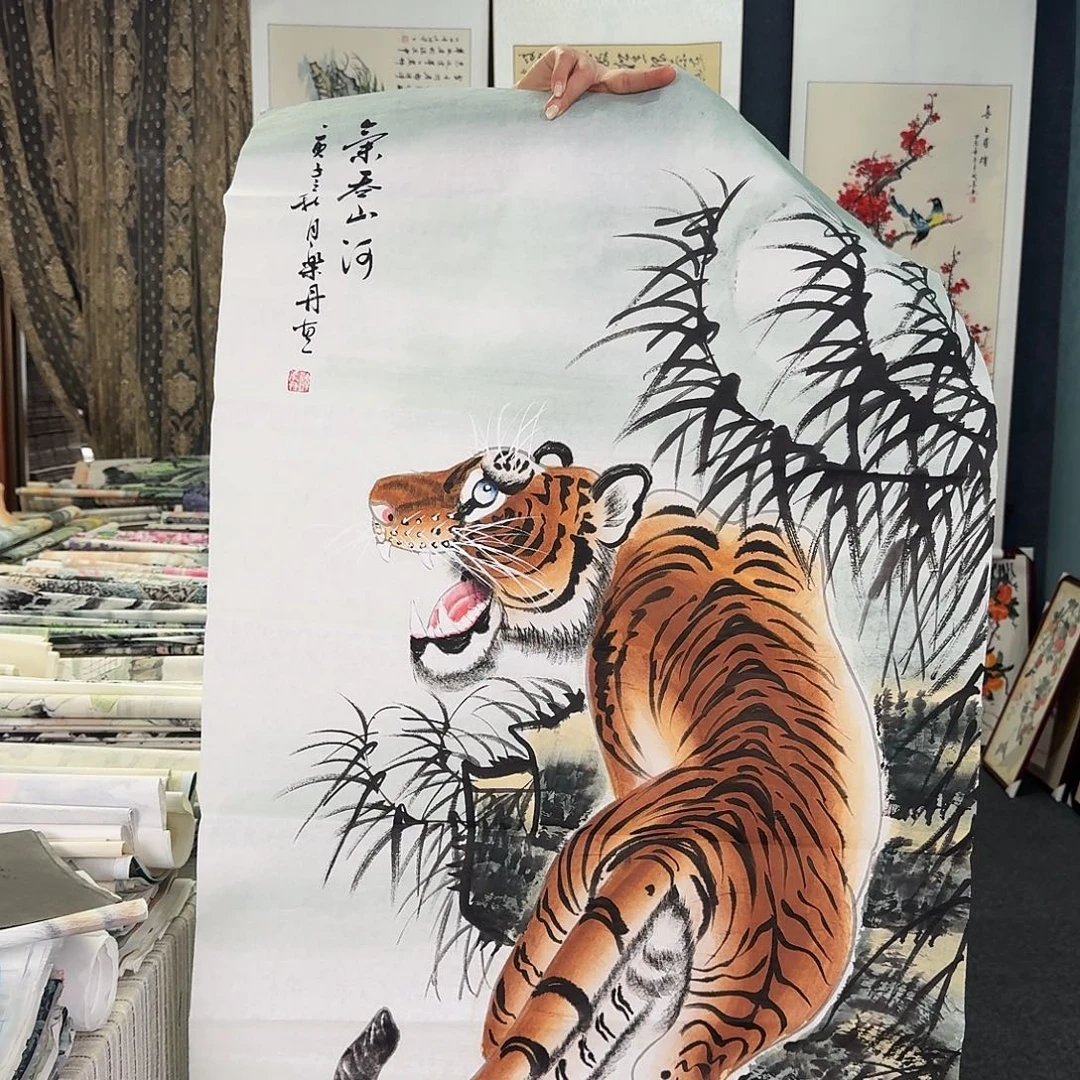 纯手绘国画作品欣赏