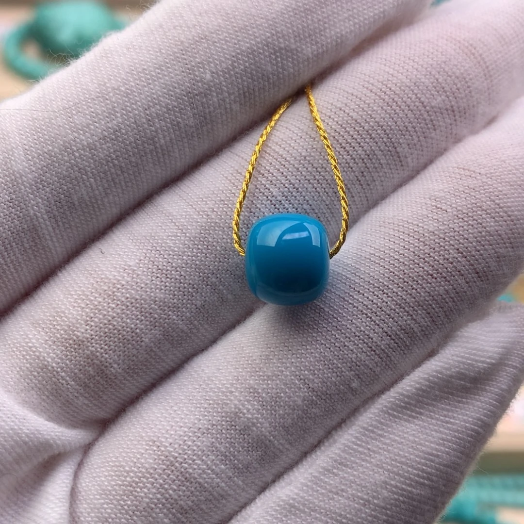 绿松石未镶嵌珠宝奇石9.5*8.5