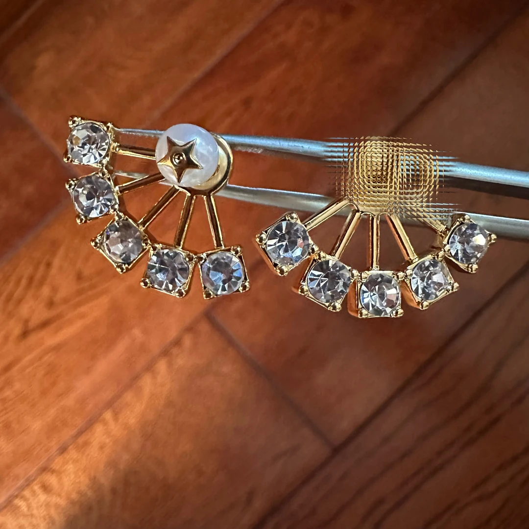 铜合金耳饰 清｜0171 高级感时尚设计感ins小众