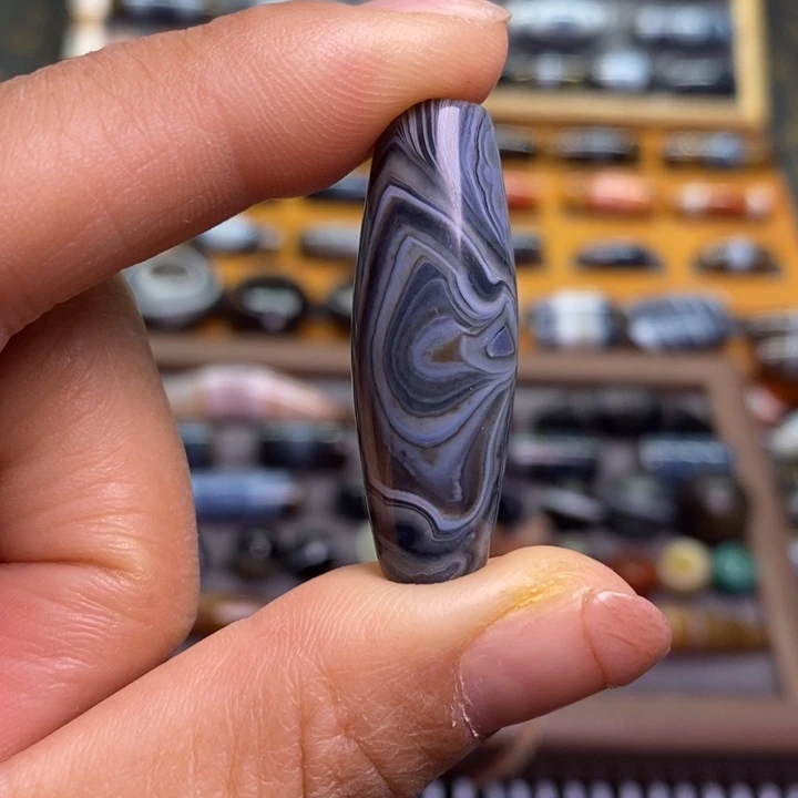 未镶嵌玛瑙/玉髓珠宝半成品